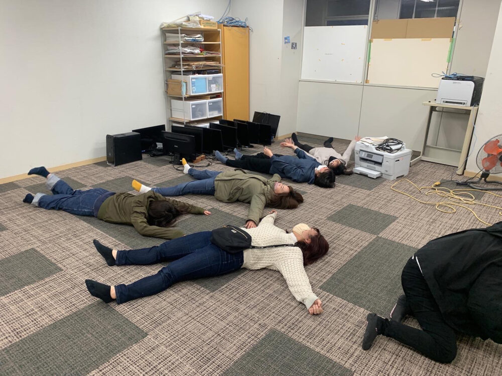 事務所の床工事